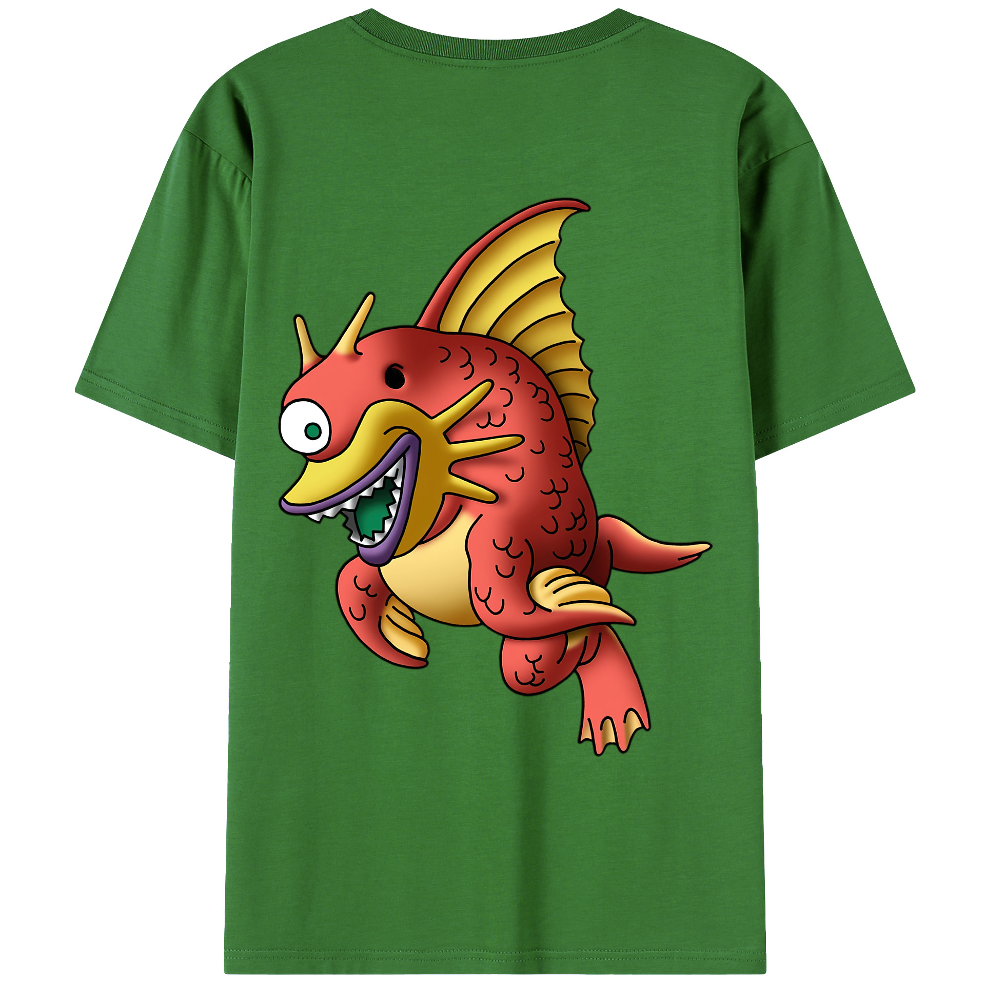 （画像用） ドラゴンクエスト Doragon Kuesuto Dragon Quest レディース半袖Tシャツ(バックプリント)